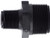 Midland Metal 28629P Reducing Hex Nipple, 1 in MPT x 3/4 in MPT, Polypropylene, Black