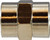 Midland Metal 1/2X1/4 FEMALE BSPP N-PLTD COUP - 28900