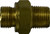 Midland Metal 08-08 BRASS MALE BSPP X MALE NPT - 28979