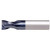 Alfa Tools SCS61343AL 1/8 x 1/8 Single End 2 Flute Center Cutting Altin Carbide End Mill