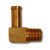 Midland Metal 29ESB-64 Single Barb to MPT Elbows, MAF/USA HOSE BARB, 3/8 Hid x 1/4 Mpt Single Barb, MAF/USA Brass Fittings