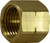 Midland Metal 30417 Stem and Nut Assembly, 3/16 in Hose Barbed x 9/16 in Threaded, Brass