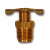 Midland Metal 3/8 EXTERNAL SEAT DRAIN COCK - 322P