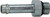 Midland Metal 4604O6 Bead Insert, 3/8 in x 9/16-18, Barbed x Male ORB