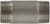 Midland Metal 51140 Seamless Pipe Nipple, 1-1/2 in MPT x 1-1/2 in MPT, Close L, Stainless Steel, SCH 80 Schedule