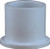 Midland Metal 55780 Adapter, 3 in Slip x 2-1/2 in FIP, PVC