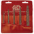 Alfa Tools SE61716 6pc Screw Extractor Set Spiral Flute #1-6