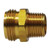Midland Metal 79GH MAF/USA MGH x Male Pipe, MAF/USA GARDEN HOSE, 3/4Mht x 3/4Mpt Gh Adapter, MAF/USA Brass Fittings