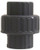 Midland Metal 897010 Union, 1 in Slip x 1 in Slip, PVC, SCH 80 Schedule
