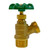 Midland Metal 942162LF Boiler Drain Valve, 1/2 in Nominal Pipe, MIP, Lead-Free Brass Body