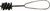 Midland Metal 990540 Cleaning Brush, 3/8 in, Steel