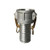 Buchanan Rubber CGC-804-A1 Cam and Groove Coupler with Four Brass Handle, 8 in Type C x 8 in Hose Shank, Aluminum