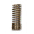 Midland Metal HE61G-6 Hose End - Spring Guards and SG Nuts, MAF AIR BRAKE, 3/8 Spring Guard, MAF/USA Brass Fittings