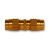 Midland Metal HE62-6 Hose End - Menders, MAF AIR BRAKE, 3/8 Hose End Union, MAF/USA Brass Fittings