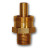 Midland Metal HE68B-66 Hose End - Connector Body, MAF AIR BRAKE, 3/8He x 3/8Mpt Hose End Male, MAF/USA Brass Fittings