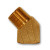 Mid-America Fittings LF124-2 45 deg Street Elbow, 1/8 in FPT x 1/8 in MPT, Brass