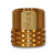 Mid-America Fittings LFS1 Swivel Adapter, 3/4 in FGH x 1/2 in FPT, Brass