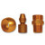 Midland Metal NT272X6VS NAB Male Branch Tee, MAF AIR BRAKE, 3/8Od x 1/4Mpt Branch Tee W/Vs, MAF/USA Brass Fittings