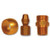 Midland Metal NT63SSI-10 NAB Inserts - Stainless Steel, MAF AIR BRAKE, 5/8 Stainless Insert For Use, MAF/USA Brass Fittings