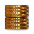 Midland Metal S3 MAF/USA FGH x Female Pipe Swivel, MAF/USA GARDEN HOSE, 3/4Fht x 3/4Fht Garden Hose, MAF/USA Brass Fittings