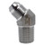 Stainless Adapters SS2503-10-08 45 deg Elbow, 5/8 in 37 deg JIC Male Flared x 1/2 in MNPT, Stainless Steel
