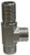 Midland Metal SS2605-06-04-06 JIC Male Run Tee, JIC 37 Flare Fittings, 316 -6Mj x -4Mnpt x -6Mj, Stainless Steel Adapters