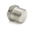 Stainless Adapters SS5406-P-02 Hex Pipe Plug, 1/8 in MPT, Stainless Steel