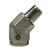 Midland Metal SS5503-04-04 45 deg Elbow, 1/4 in MNPT x 1/4 in FNPT, Stainless Steel
