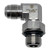 Midland Metal SS6801-06-04 90 deg Elbow, 3/8 in 37 deg JIC Male Flared x 1/4 in Male ORB, Stainless Steel