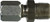Midland Metal SSC240488 Connector, 1/2 in Tube OD x 1/2 in MNPT, Stainless Steel