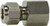 Midland Metal SSC240568 Adapter, 3/8 in Tube x 1/2 in FNPT, Stainless Steel