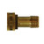 Midland Metal 07420-1206BP Swivel FGH x Male Pipe, Garden Hose, 103Ev 3/4 x 3/8 Swivel Bp, Brass Fittings