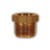 Midland Metal 28108L Hex Bushing, 3/4 in MNPT x 1/8 in FNPT, Brass