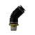 Midland Metal 540406SC 45 deg Elbow, 1/4 in Tube OD x 3/8 in Male NPTF, Composite