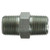 Midland Metal 540422 Hex Nipple, 1/8 in MPT x 1/8 in MPT, Steel