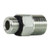 Midland Metal 640184 Straight Adapter, 3/4 in Male ORB x 1/4 in MNPT, Steel