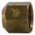 AMC 704040-04 Cap, 1/4 in 45 deg Female Flared, Brass