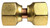 Midland Metal 704075-1008 Fe Flare x Fe Flare Swivel Coupling, Lead-Free Flare, Lf 7700R 5/8 x 1/2 Swvl Conn, Lead-Free Fittings