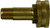 AMC 707420-1204 Swivel Adapter, 3/4 in FGH x 1/4 in MIP, Brass