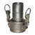 Midland Metal CGCHK5-200CR-SS1 SS - Type C, Quick-Locking Q5, SS Crimplok Cam and Groove, 2Part C S.S 316 Crimplok Quicklocking Q5, Hose Accessories