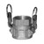 Midland Metal CGDHK-300-A1 Type D, Quick-Locking, Aluminum Cam and Groove, 3 Part D Alum Quick Locking, Hose Accessories