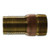 Buchanan Rubber CNT-100-B Combination King Nipple, 1 in Hose Barbed x 1 in MPT, Brass