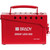 Brady 65699 Portable Metal Lock Box- Red