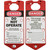 Brady 22075-R Red Labelled Lockout Hasp Aluminium 5/Pk (1 PK)