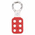 CONDOR Lockout Hasp,Snap-On,6 Lock,Red 416