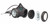8000 SERIES LARGE FACEPIECE ASSEMBLY