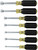 Klein Tools 631 Nut Driver Set, 3-Inch Shafts, Cushion-Grip, 7-Piece