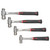 Proto J1304AVPS 4Pc Ball Peen Hammer Set(08/12/16/24Oz)