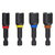 Milwaukee 49-66-4562 SHOCKWAVE Impact Duty 1-7/8" Magnetic Nut Driver Set 4PC