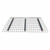 HUSKY RACK & WIRE Decking,Galv Wire,46in,42in,2610 lb. Cap 4246A3